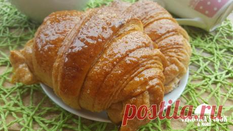 CROISSANT INTEGRALI AL MIELE, ricetta senza burro!