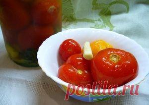 Помидоры в горчичном рассоле. Рецепт c фото от Жанна 30 августа 2015 на koolinar.ru