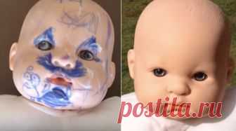 Boneca riscada de caneta então veja truque para tirar mancha Crianças adoram fazer arte! Basta deixar algumas canetas e canetinhas nas mãos delas para que sujem sofás, paredes e tudo mais que estiver ao alcance. Um d