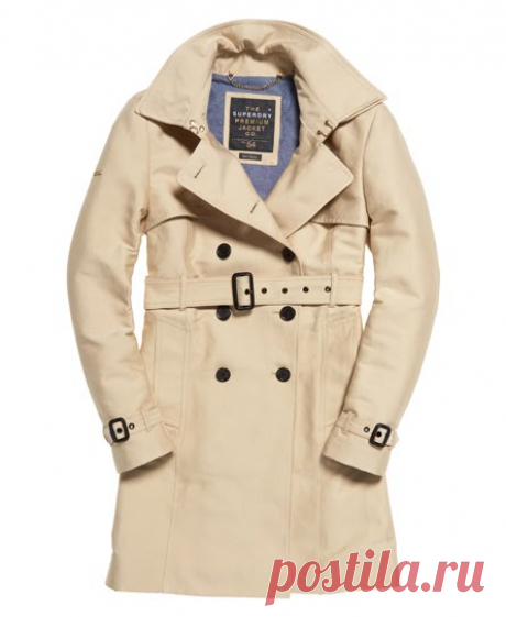 Superdry Belle Trench Coat - Women's Jackets & Coats