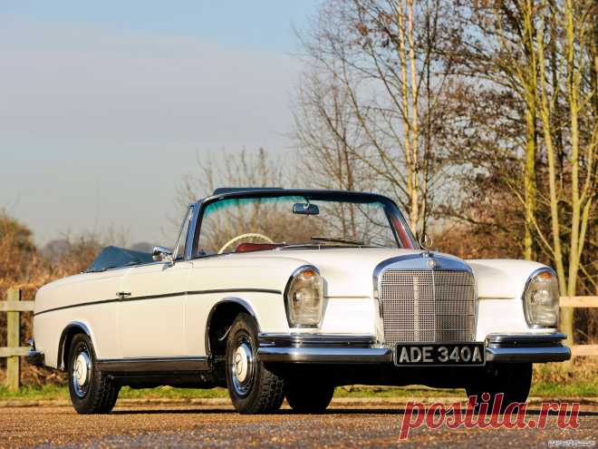 Mercedes-Benz 300SE Cabriolet (w 111-112) 1963-65г