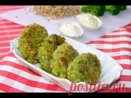 Котлеты из Брокколи и Гречки. Домашний ресторан