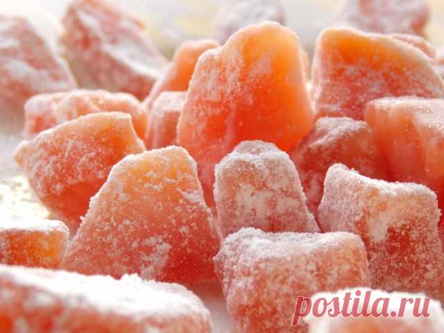 Цукаты из айвы - полезный и вкусный десерт со вкусом лета!