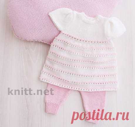 Платье и штанишки для малышки | knitt.net