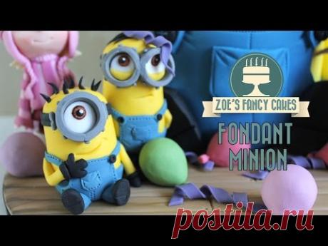 Minions: How to make a minion model using gum paste or fimo despicable me minions
