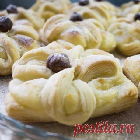 Слойки с заварным кремом &quot;Моментальные&quot; - кулинарный рецепт