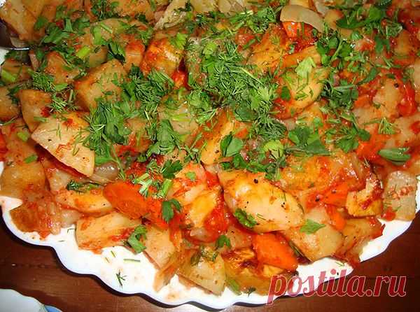 "Шашлык" с наивкуснейшей картошечкой, приготовленные в духовке | БУДЕТ ВКУСНО!