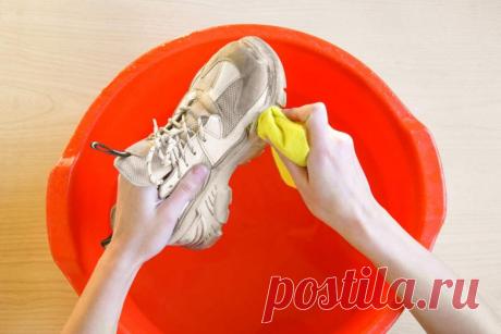 Простое средство для чистки обуви в домашних условиях / Домоседы