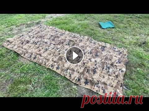 Камуфляжная мешковина Бурлап-болото от компании маскировочный клуб Размеры 1,4/3м и 1,4/53м для охоты в болотистой местности...