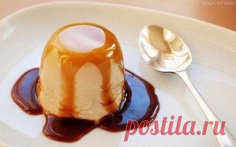 Кофейная панакота / Свежие рецепты