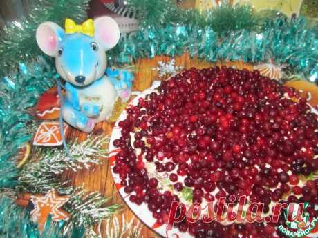Салат &quot;Брусничка&quot; Кулинарный рецепт