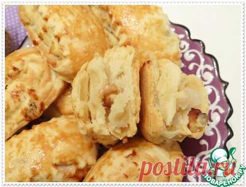 Медовый назук с орехами и грушей – кулинарный рецепт