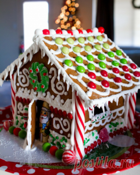 Пряничный домик своими руками на Новый год и Рождество | infoliepaja.lv