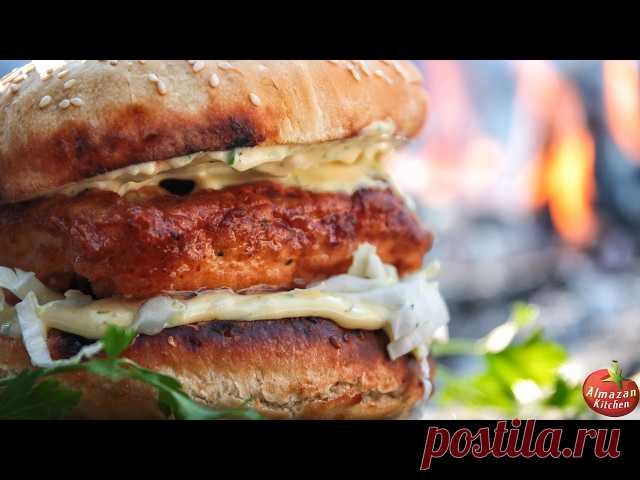 Epic McChicken! - Made in the Forest from Scratch! What makes this McChicken so special? It is the only one in the world that is made from scratch in the winter forest, near the frozen waterfall! Except the ambience this video is the top level foodporn that guarantees unique, satisfying and mouth-watering