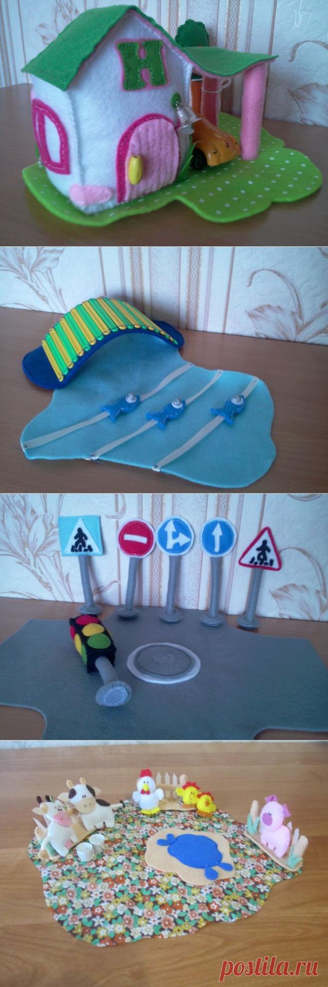 Проект очередного коврика-развивайки для двойняшек