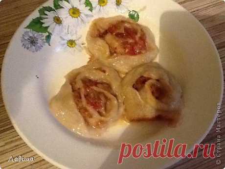Мясные розочки
