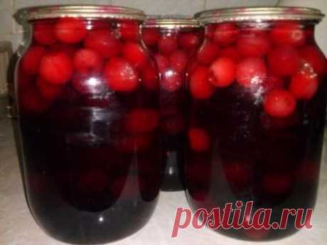 ЗАГОТОВКИ ИЗ ВИШНИ