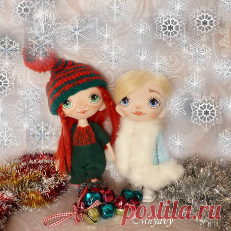 АВТОРСКИЕ КУКЛЫ И ТЕДДИ 👸🐘 в Instagram: «А я до сих пор верю в чудеса. И каждое 1 января заглядываю под ёлку с надеждой на волшебный подарок от Деда Мороза. И , хотя , все…»