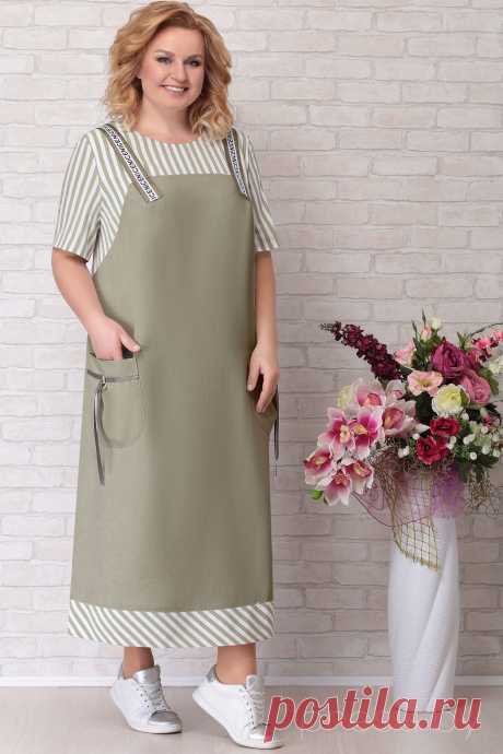 Платье Aira Style 674 хаки - Одежда из Белоруссии
