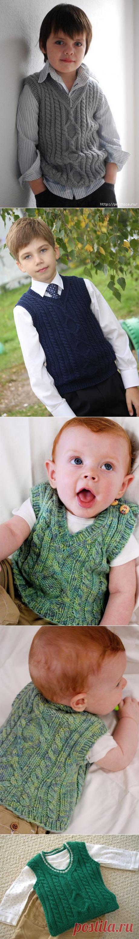 Жилет для маленького денди