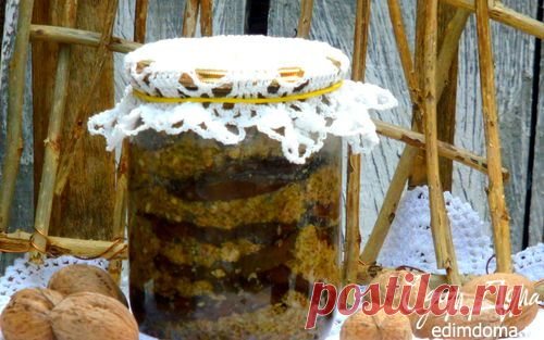 Ореховые баклажаны | Кулинарные рецепты от «Едим дома!»