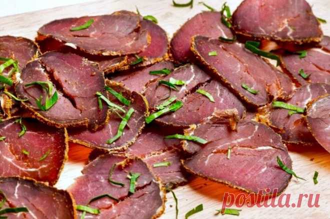 Лучшее мясо - это бастурма! Отличный простой рецепт вяленого мяса в домашних условиях 🍖 | Правильно, готовим! | Дзен