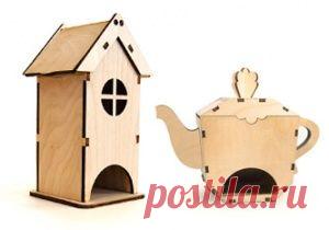 Чайные домики для пакетиков - для декупажа купить