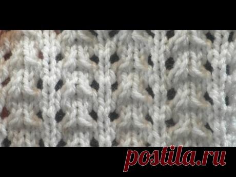 Knit Pattern * VERY EASY LACE STITCH *