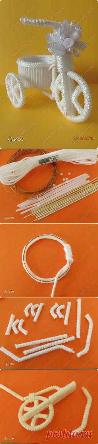 Велосипед-кашпо №2