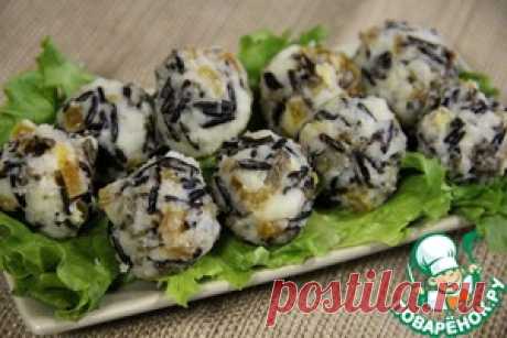 Закуска из дикого риса и картофеля - кулинарный рецепт