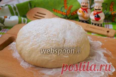 Тесто для пиццы на кефире рецепт с фото, как приготовить на Webspoon.ru
