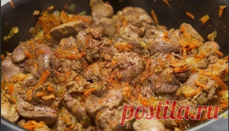 Куриная печень в сметане - простые рецепты вкусной, мягкой печёнки