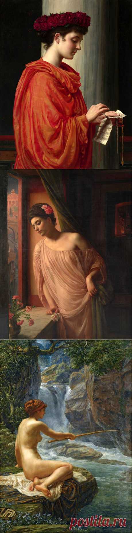 Античное,ОбразноВикторианское,Аллегория | Edward John Poynter.