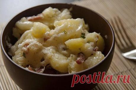 Картофель с беконом и сыром.Итальянское меню | Итальянское меню