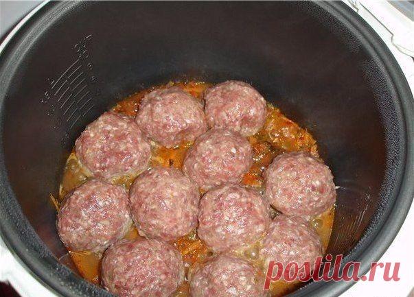 Тефтели в мультиварке