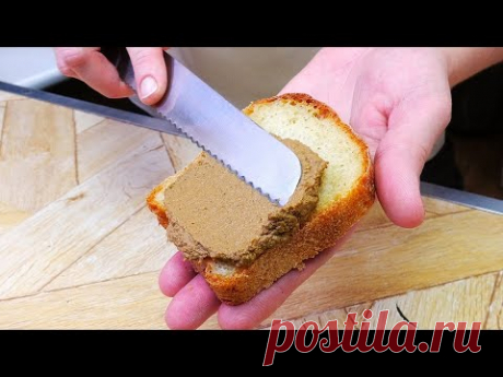 Самый вкусный ПАШТЕТ из говяжьей печени. Пошаговый рецепт в домашних условиях.