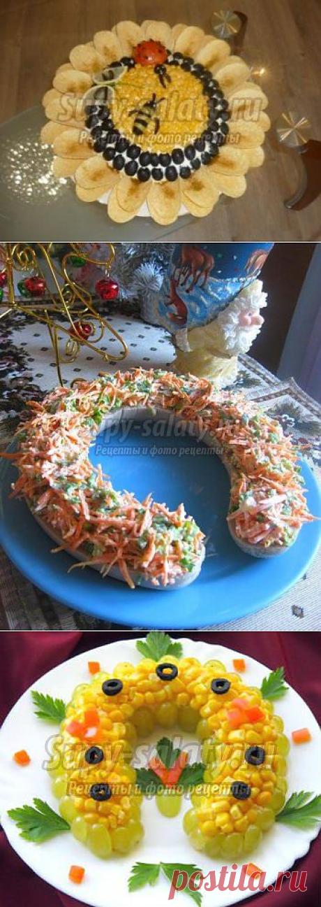 Праздничные салаты на Новый год 2014