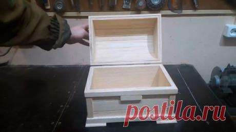 Пиратский сундук из досок своими руками