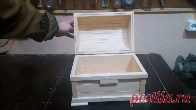 Пиратский сундук из досок своими руками