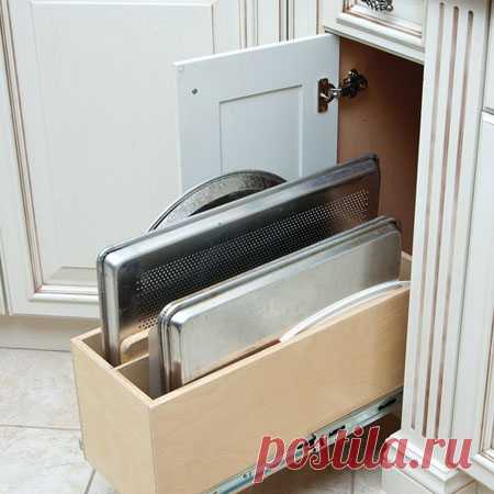 Как поместить всё на маленькой кухне