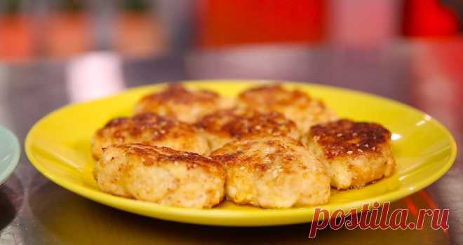 Куриные котлеты с картофелем и сыром