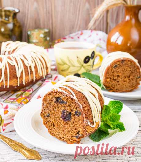 Пряный кекс с черносливом на Вкусном Блоге Пряная выпечка с имбирем, корицей и другими приправами – это, как правило, атрибут холодного времени года. Но с нашим летом по погоде в этом году все настолько непонятно, что пряный кекс к кружке утреннего чая будет более чем уместен. Я, например, ела его с огромным удовольствием. Чернослив отлично сочетается со…