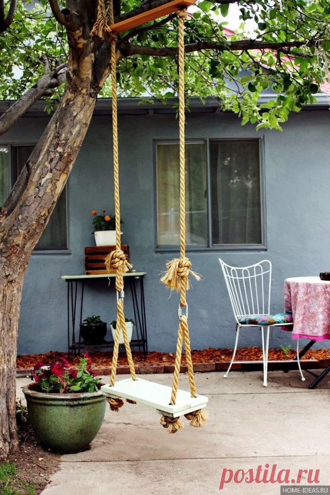 Детские качели: 55 вариантов для радости и удовольствия