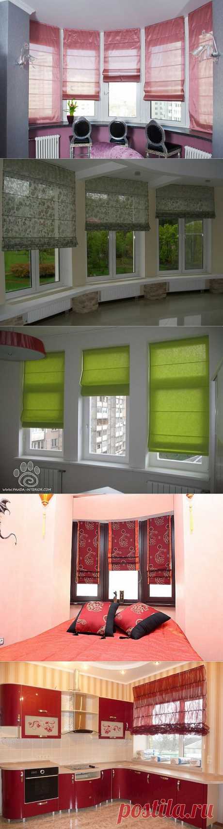 РИМСКИЕ ШТОРЫ - ПОШАГОВОЕ РУКОВОДСТВО.