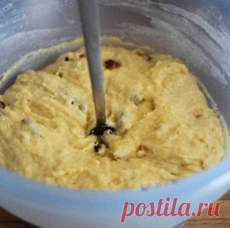Простой рецепт кулича или кулич без замеса руками