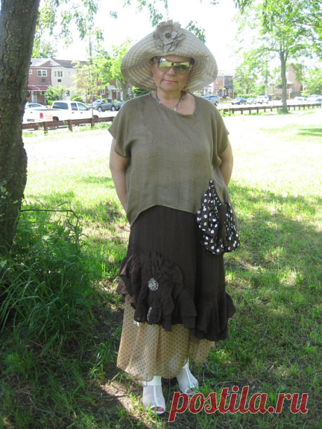 Handmade linen tunic