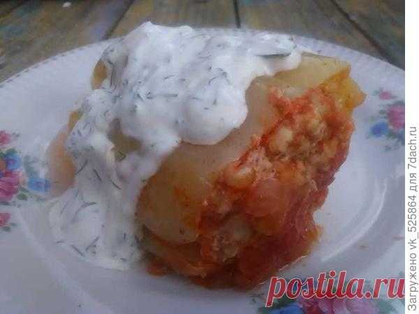 Фаршированные перцы с кабачком