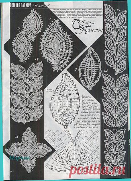Фото / Handmade / УЗОРЫ КРЮЧКОМ / Pinme.ru / елена гоголева
