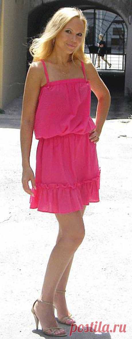 Шьем летнее платье из батиста буквально за 1 час!.