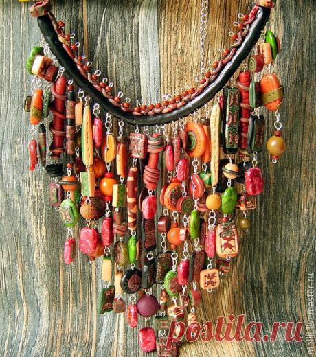 Бохо-украшения из полимерки. Мастер МЛилияМ